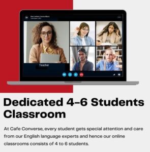 Learn English Online Cafe Converse