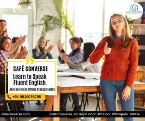 Spoken English Classes in Delhi Cafe Converse