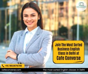cafeconverse the best business english class in Delhi